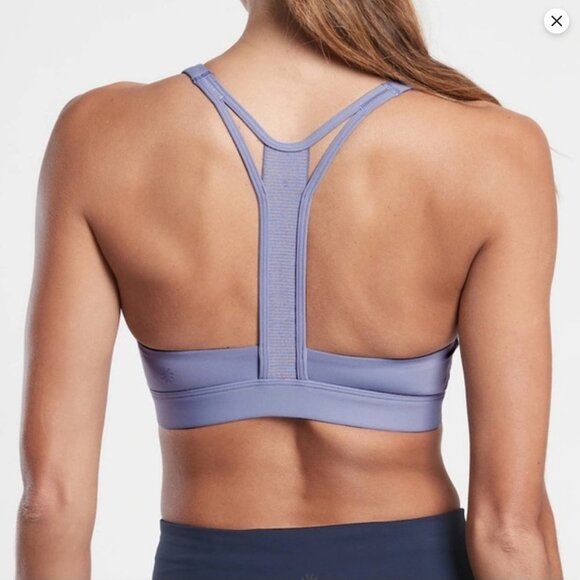 Women’s Athleta Ultimate Lavendar Racer Back Sports Bra - size XS - Picture 1 of 7